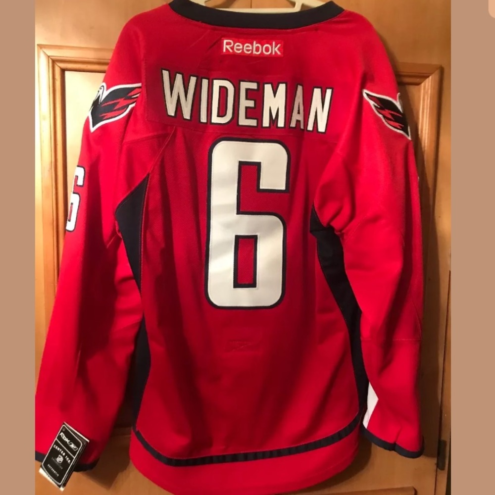 Washington Capitals sz50 New Wideman Rbk Jersey